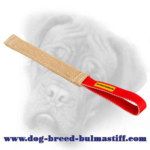 Superior Puppy Jute Bite Tug for Bullmastiff