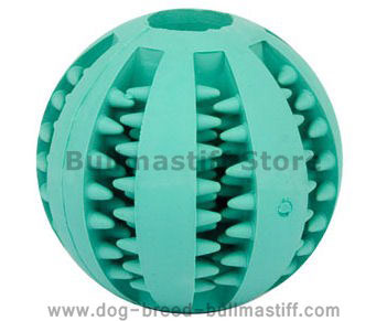 Bullmastiff breed Round Ball Dog Chew Toy for better Hygiene 2 inch