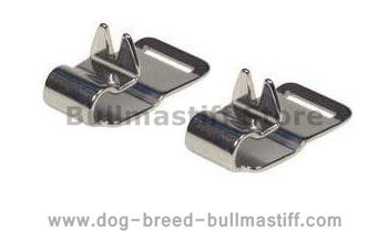 STAINLESS STEEL NECK TECH PRONG COLLAR Links for  Bullmastiff