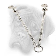 Herm Sprenger chrome plated Bullmastiff coupler