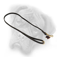 Royal Bullmastiff leash made of authentic leather