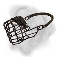 Quality wire dog muzzle